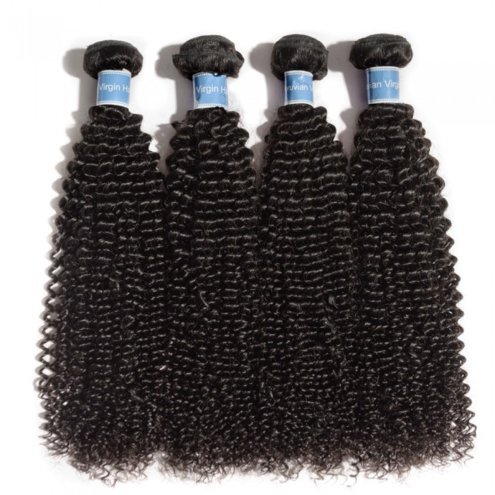 Peruvian Hair Deep Kinky Curly 10-30 Inches - Image 2