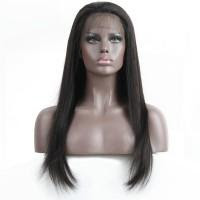 18-24 Inch Full Lace Wig 150% Density Straight Virgin Hair