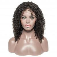 14-18 Inch 250% Density Afro Curly Human Hair Deep Part 13x6 Lace Front Wigs