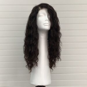 Toni 18 Inch 5x5 Lace Closure Wig Natural Wavy Virgin Indian Hair